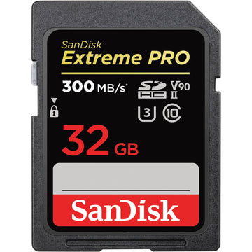 SanDisk Extreme Pro 32GB UHS-II V90 SDSDXDK-032G-ANCIN C10